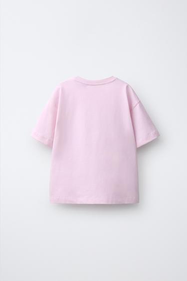 KPOP DEMON HUNTERS™ NETFLIX © PRINTED T-SHIRT - Pastel pink by Zara - Image 1