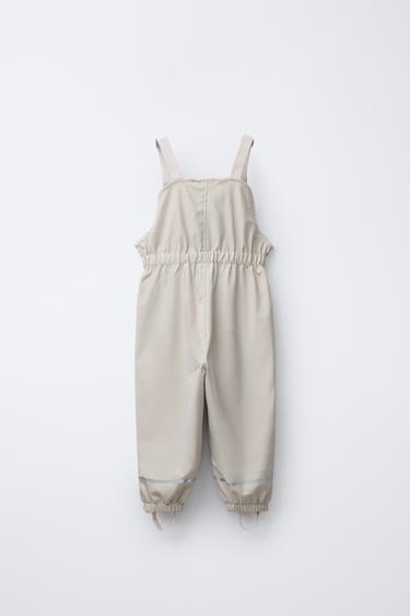 RUBBERISED WATER-RESISTANT JUMPSUIT - Ecru by Zara - Image 1