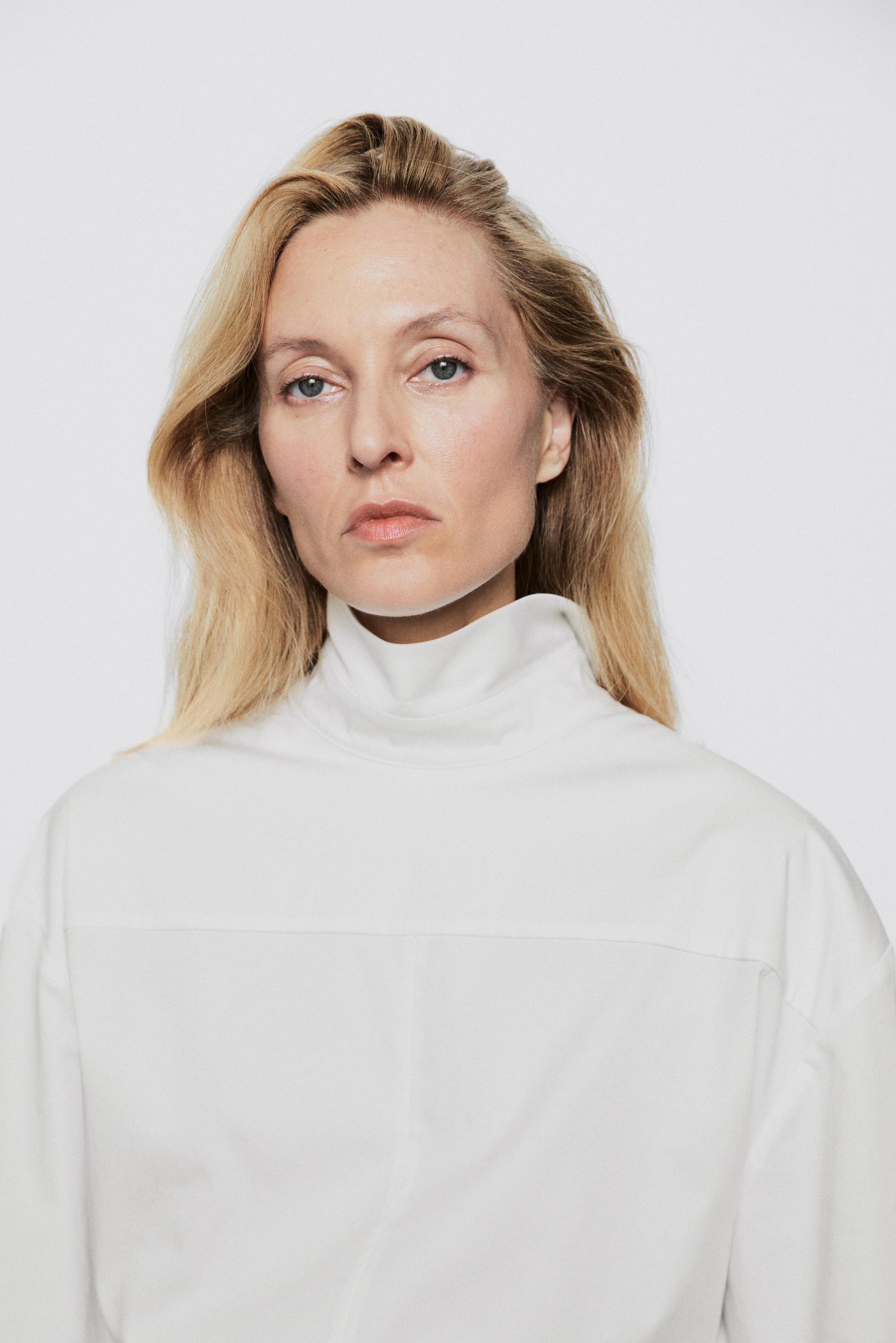 Blouse col montant zippée - LIMITED EDITION