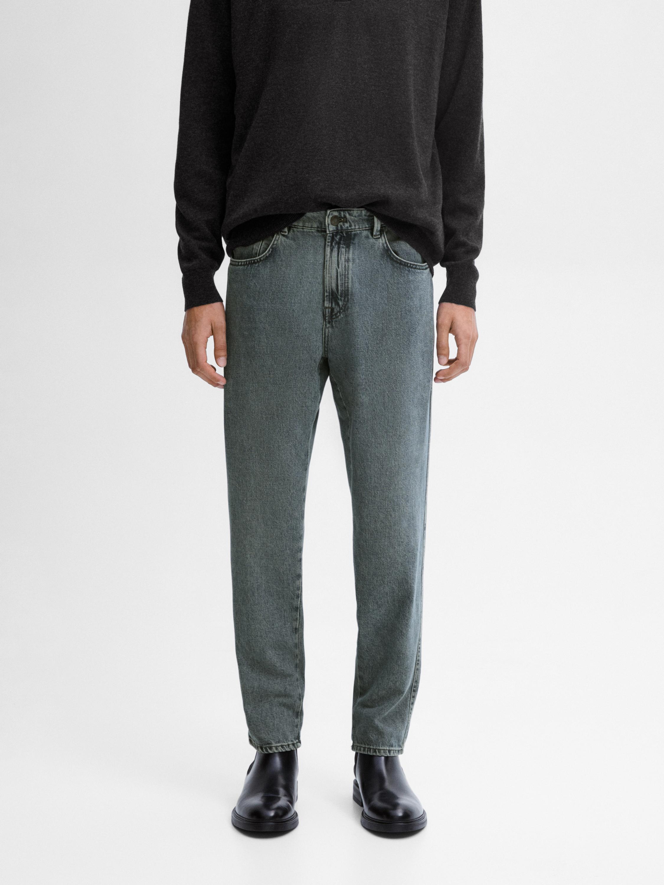 Orders tapered jeans zara