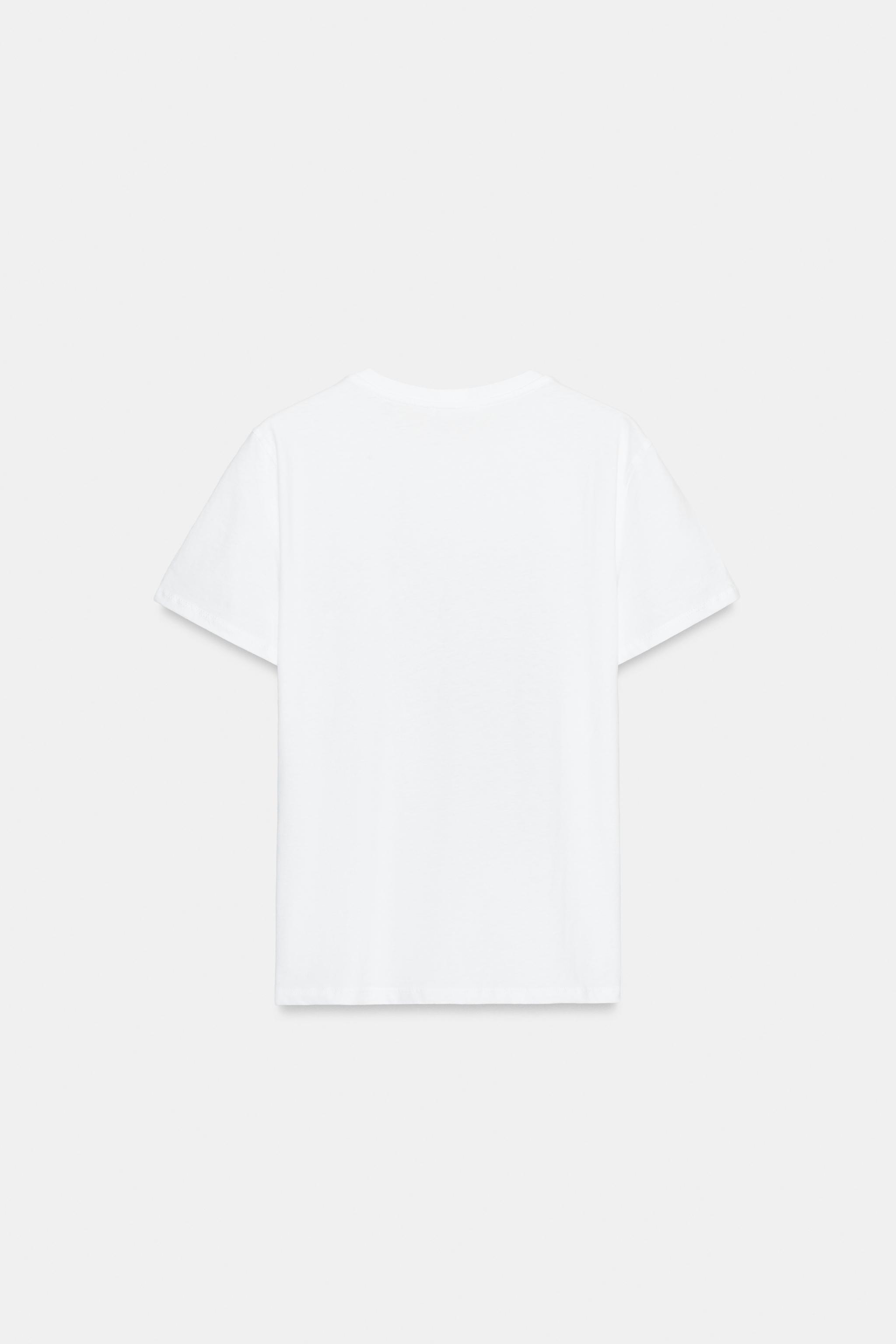 METALİK KISA KOLLU T-SHIRT - Görsel 6