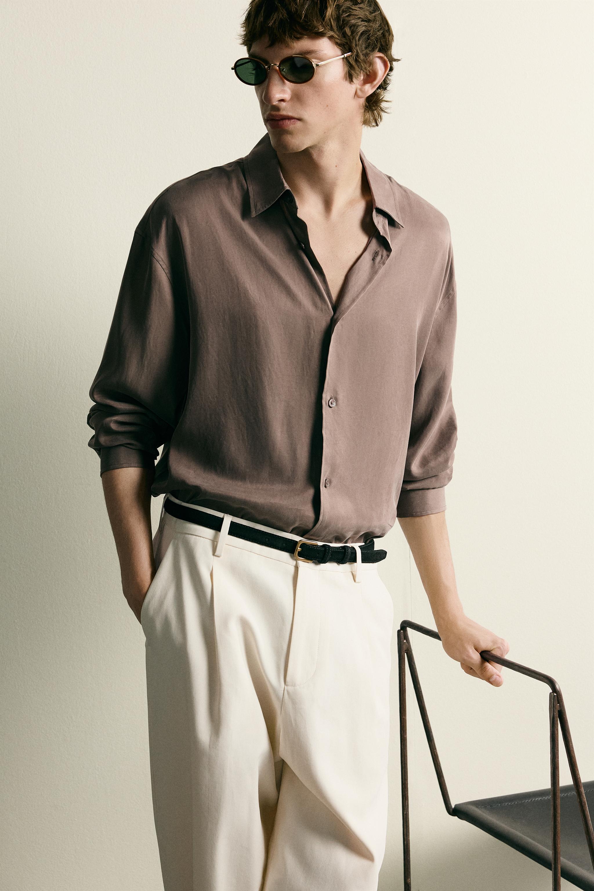 CHEMISE FLUIDE COUPE DÉCONTRACTÉE