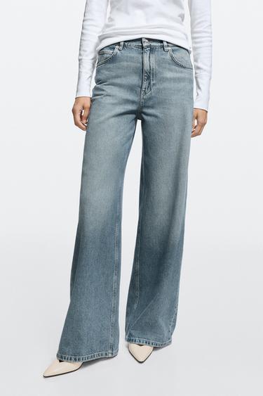 High-waist wide-leg jeans — 470 2
