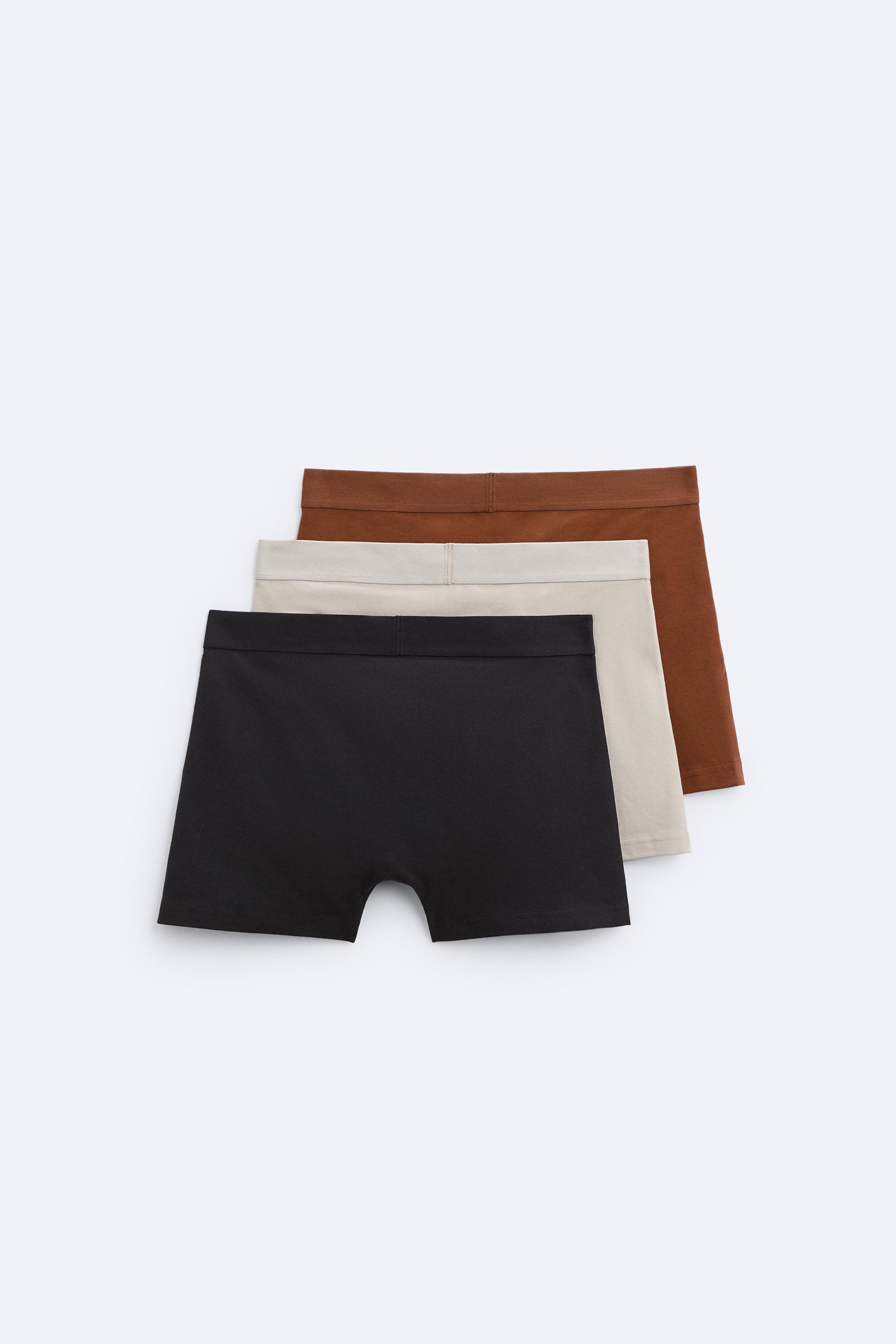  ESTEEZ Medium Black Underwear Pack For Women Cotton