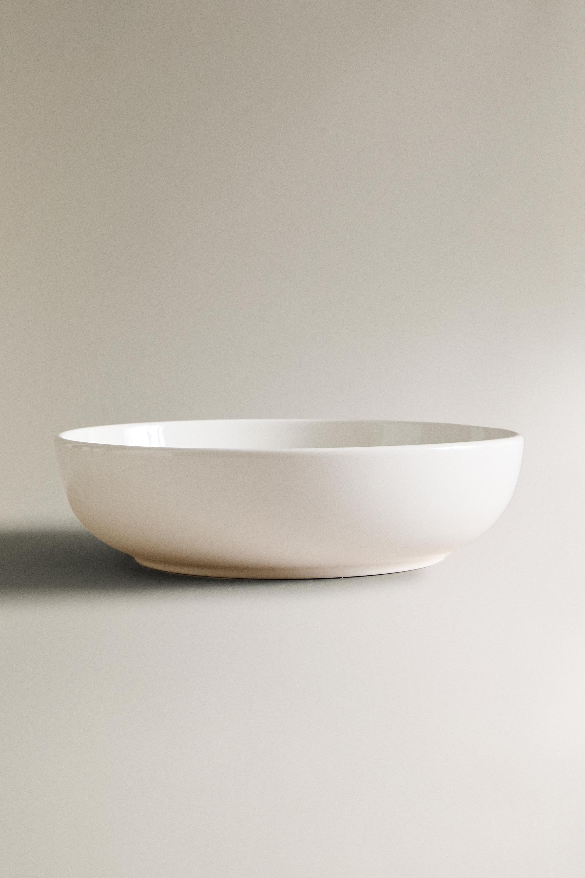 STONEWARE SOUP PLATE
