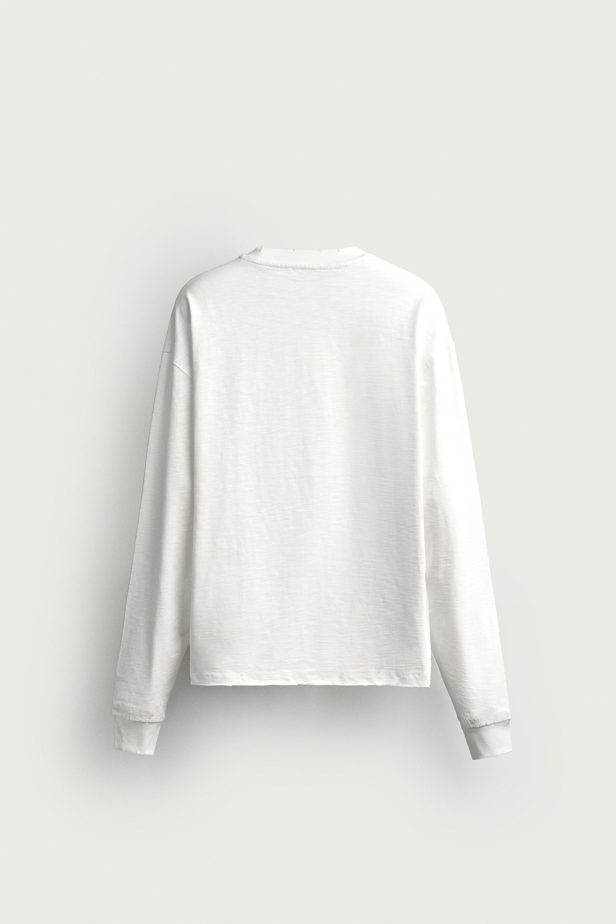 WASHED SLUB RELAXED FIT T-SHIRT - thumbnail 2