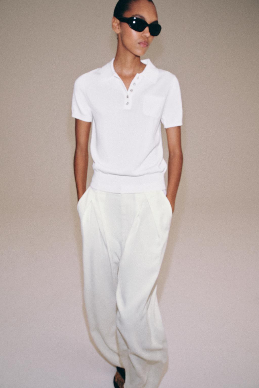 SHORT SLEEVE KNIT POLO SHIRT