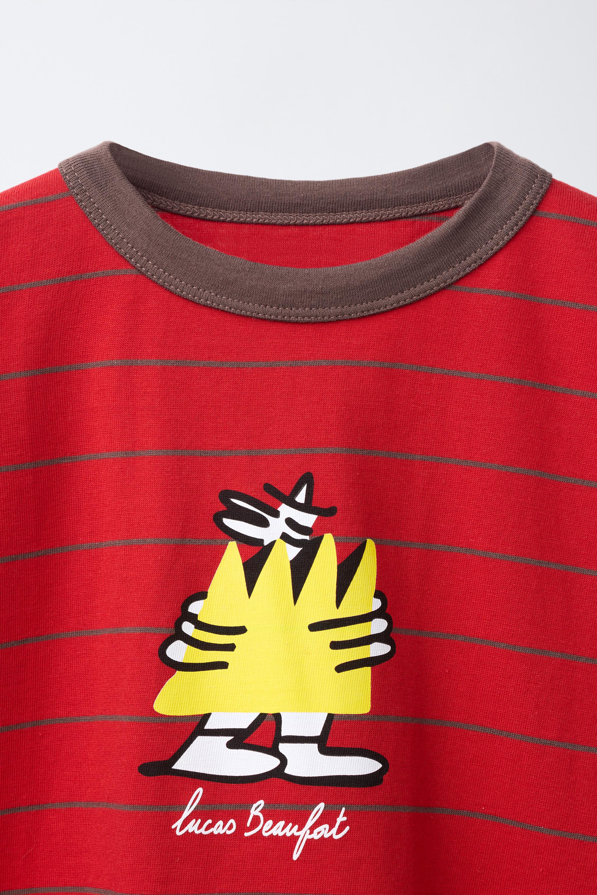 LUCAS BEAUFORT © STRIPED T-SHIRT