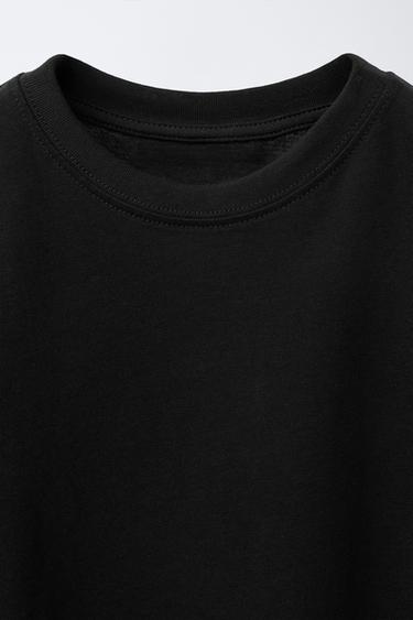 2-PACK OF PLAIN T-SHIRTS - Black by Zara - Image 3
