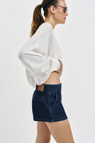 Z1975 MINI SHORTS - Blue by Zara