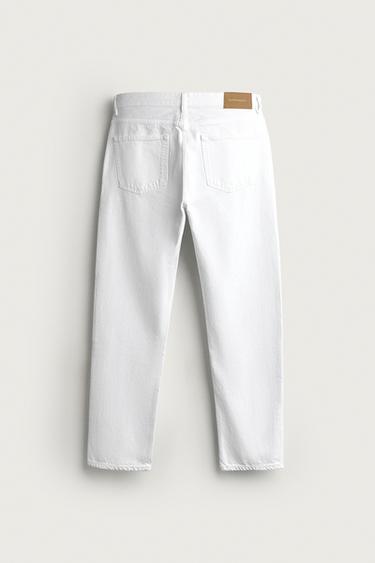 JEAN REGULAR FIT - Blanc cassé de Zara - Image 6