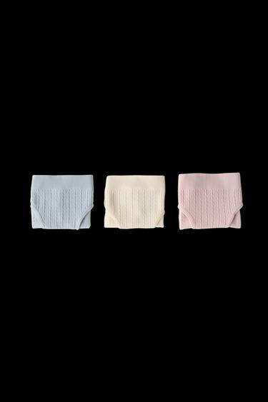 8-14 JAHRE/ 3ER-PACK NAHTLOSE SLIPS MIT STRUKTUR - Bunt von Zara - Bild 0