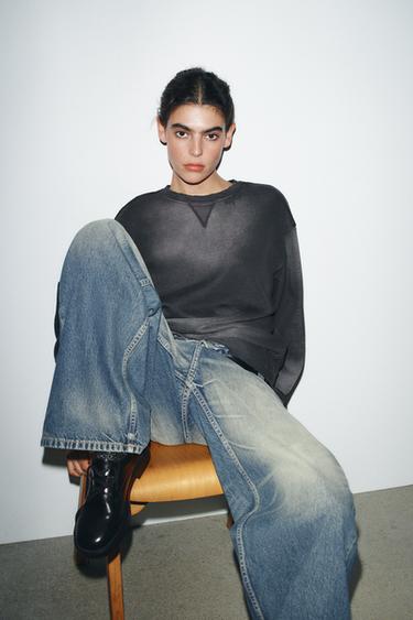 LACE-UP DERBY SHOES - Black by Zara