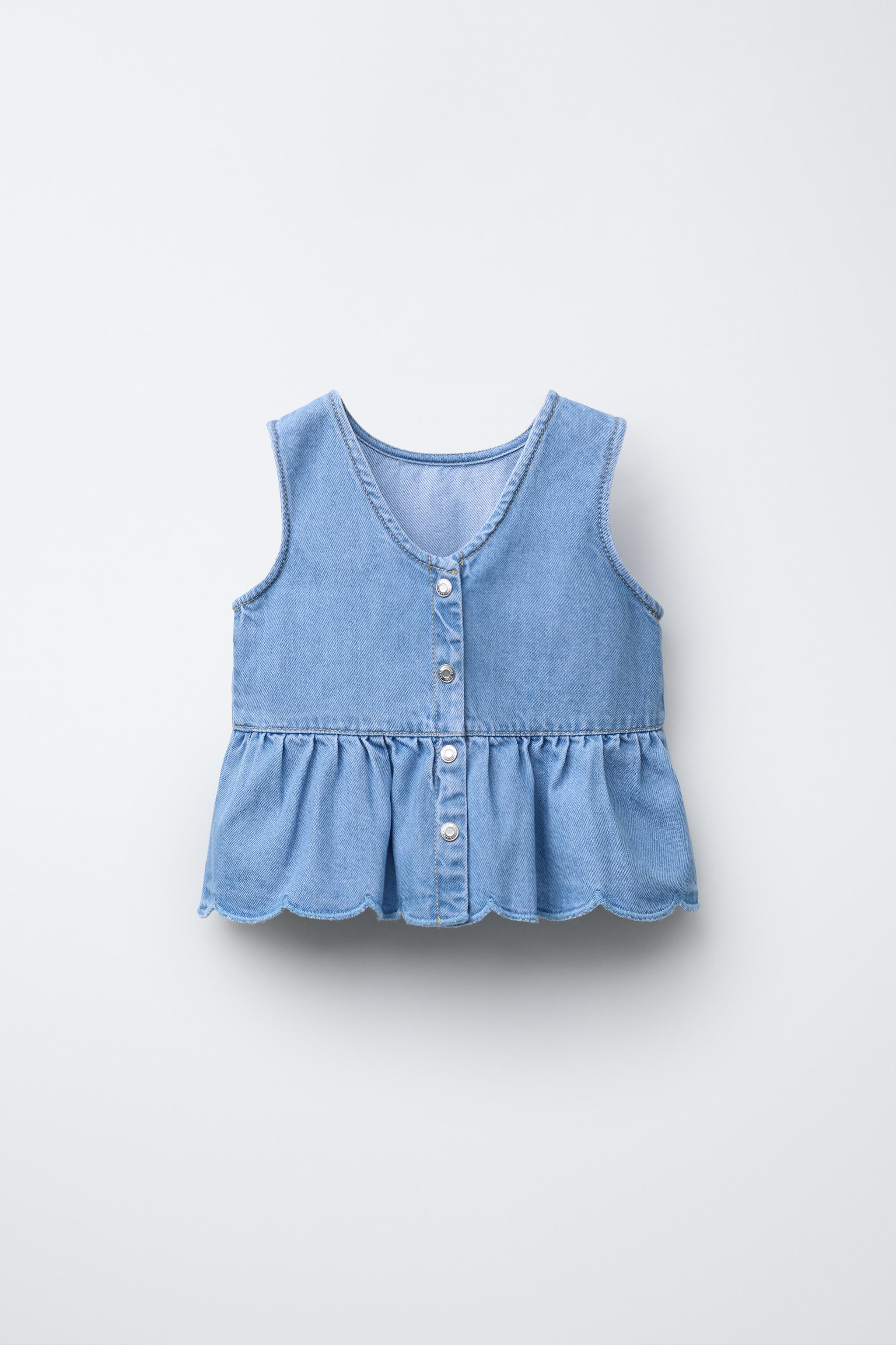 トップス papier Denim Enfant holder blouse DENIM SAILOR BLOUSE STARLET – FRAME