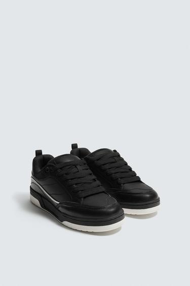 Zara 籃球運動鞋 - 黑色