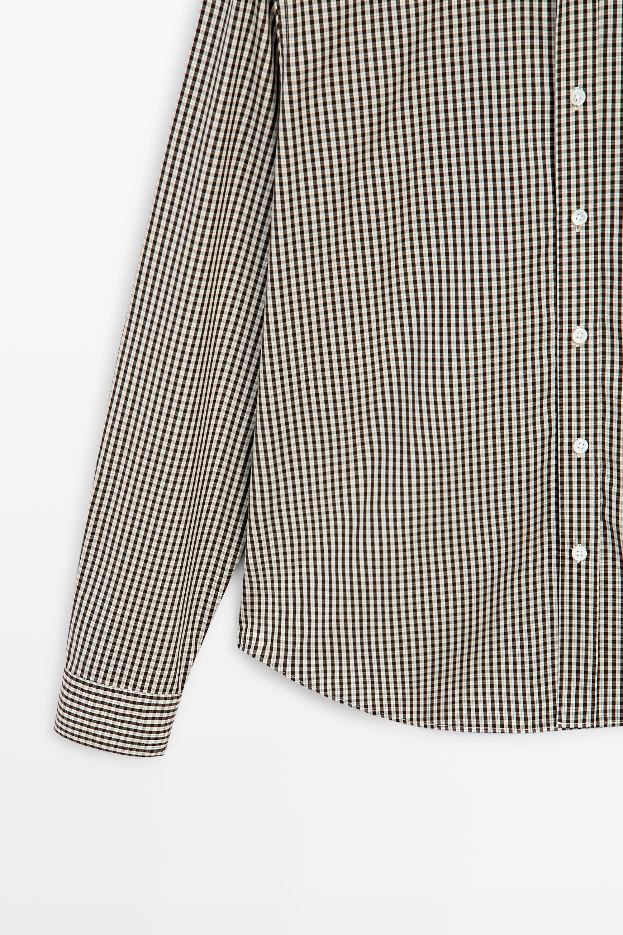 Regular fit check shirt