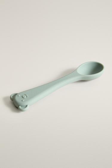 KIDS SILICONE SPOON — Blue 2