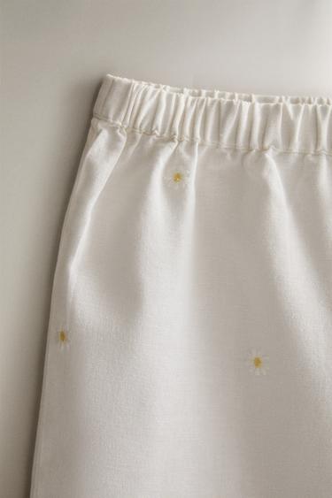 DAISY TROUSERS - Oyster-white by Zara - Image 1