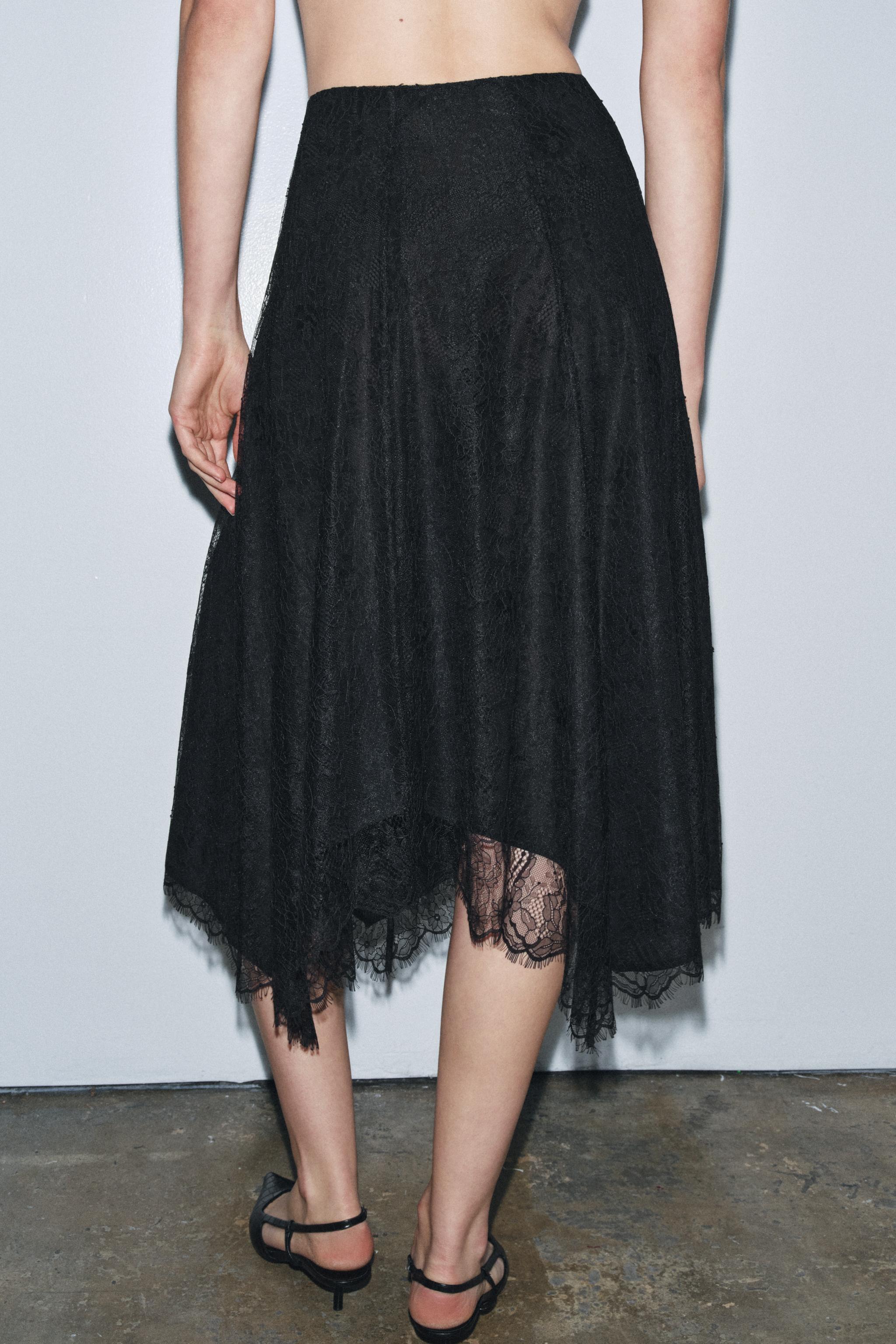 JUPE MIDI EN DENTELLE ZW COLLECTION