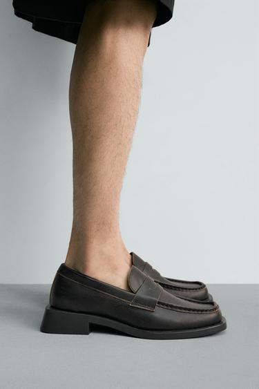 DRESS PENNY LOAFERS - Black by Zara - Image 0