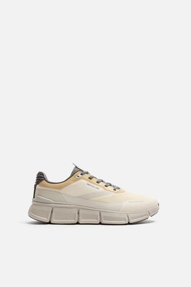 TECHNICAL TRAINERS - Bone White by Zara