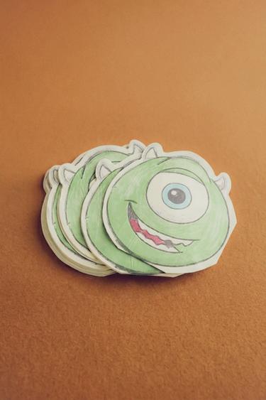 PACK OF CHILDREN’S MONSTERS, INC. ©DISNEY/PIXAR PAPER NAPKINS €19.99 - Multicoloured by Zara