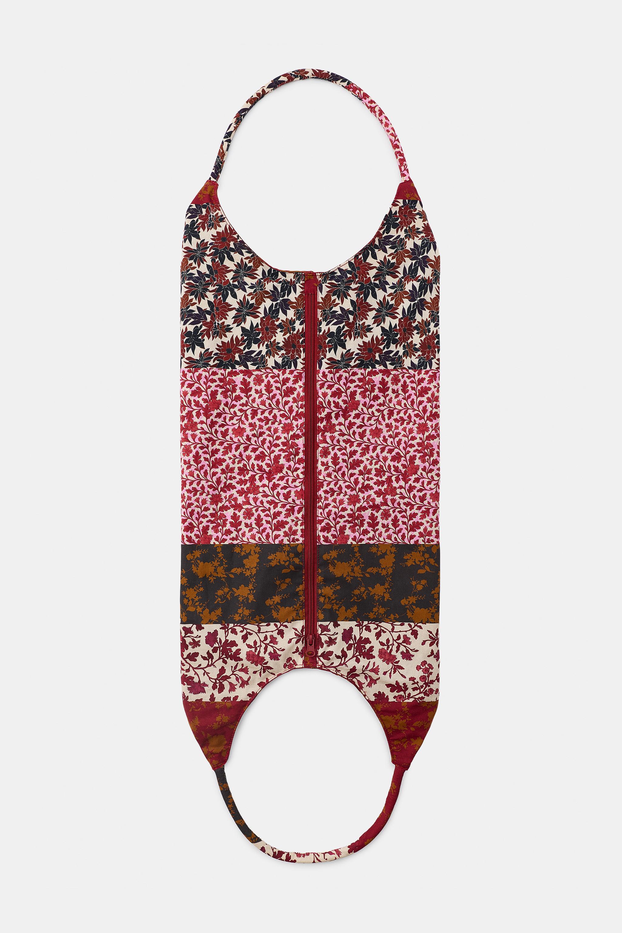MAXI SAC 100% COTON IMPRIMÉ FLEURS