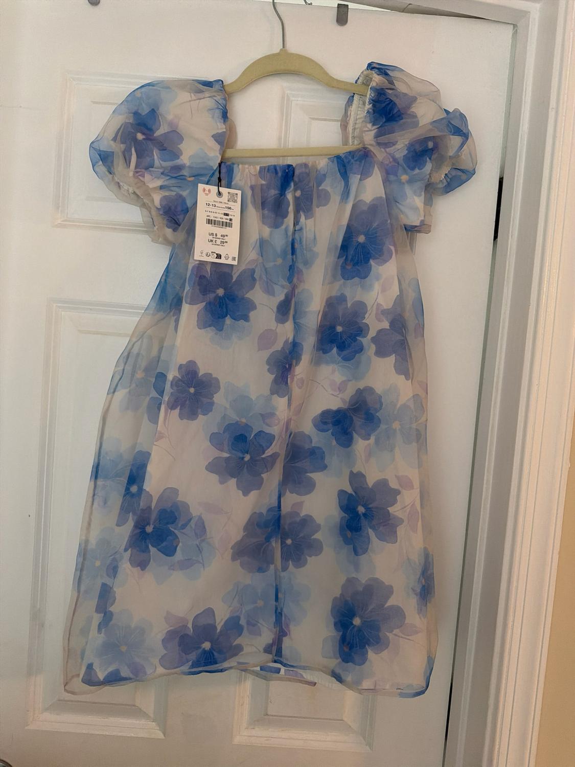 VESTIDO ORGANZA ESTAMPADO FLORES - Image 2