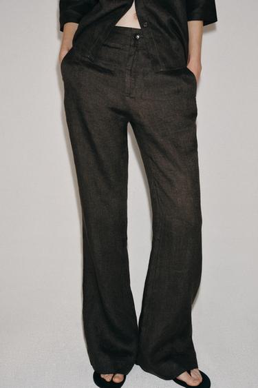 ENSEMBLE CHEMISE ET PANTALON EN LIN - Maquillage de Zara - Image 1
