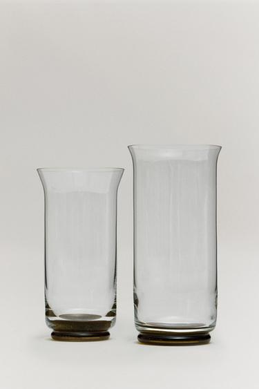 THE AUSSBAD TALL GLASS - Green by Zara