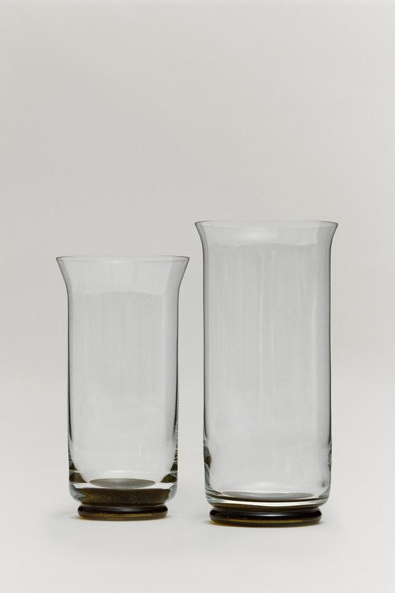 THE AUSSBAD TALL GLASS - Green by Zara - Image 0