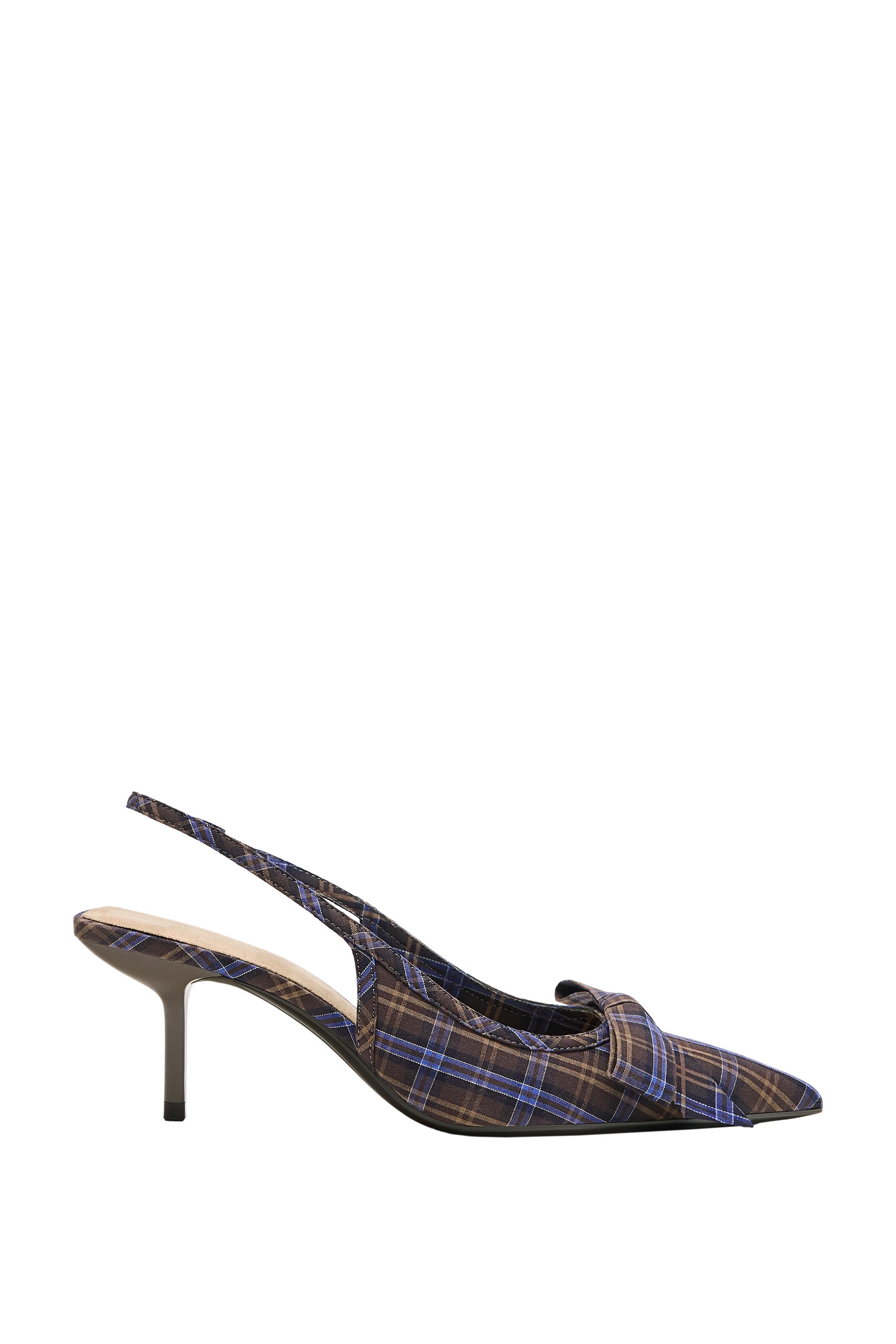 ZAPATO TACÓN ESTAMPADO LAZO