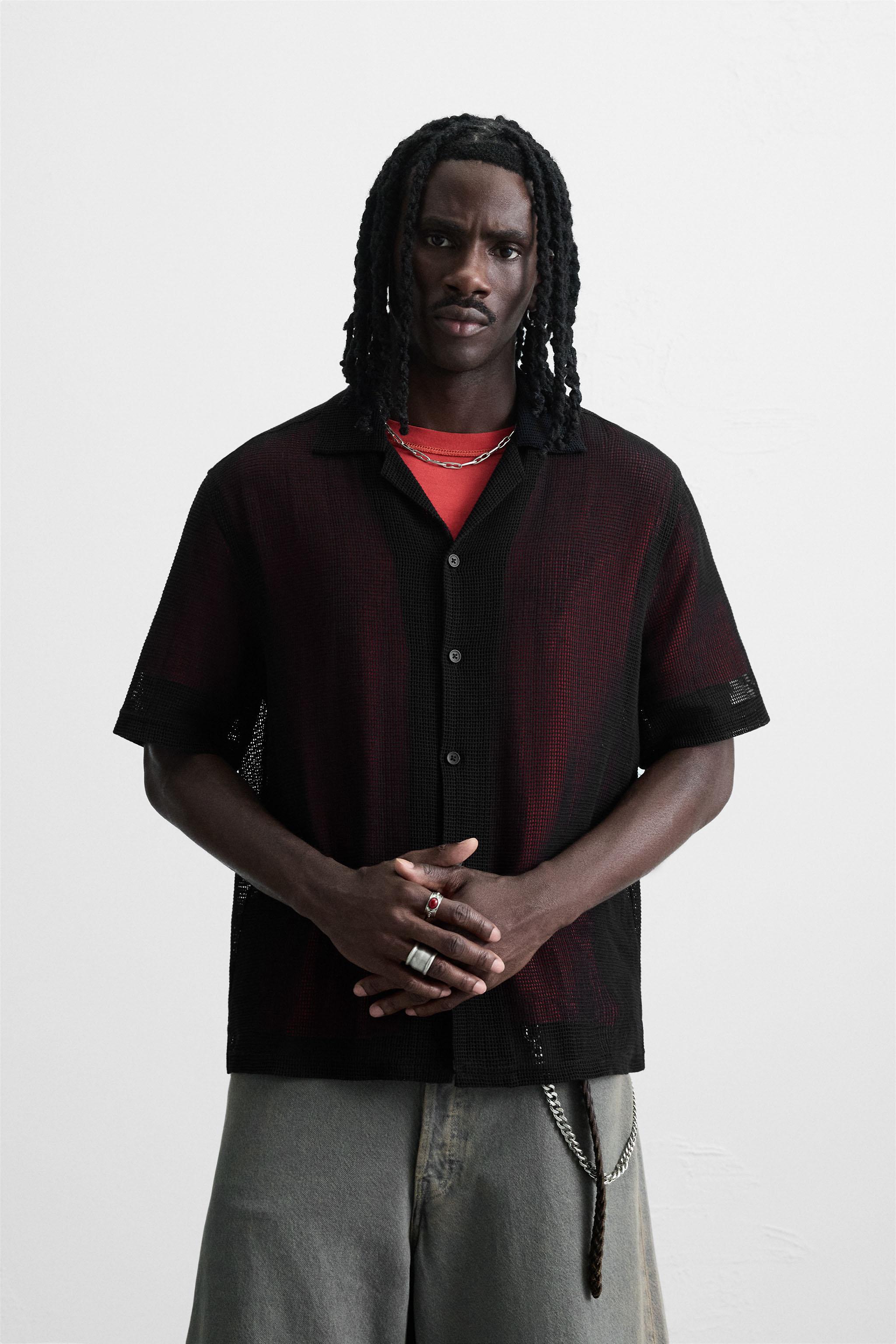 OPEN WEAVE SHIRT