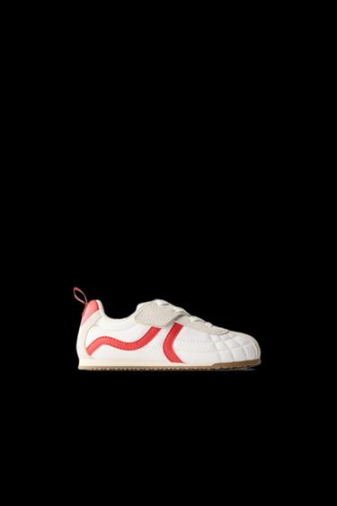 ZAPATILLA DEPORTIVA RETRO - Blanco de Zara - Imagen 0