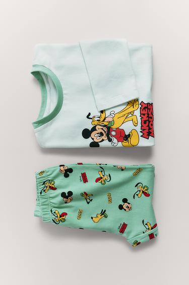 2–6 VUOTTA / MIKKI HIIRI © DISNEY -PYJAMAPUKU, T-PAITA JA HOUSUT - Ecru Zaralta