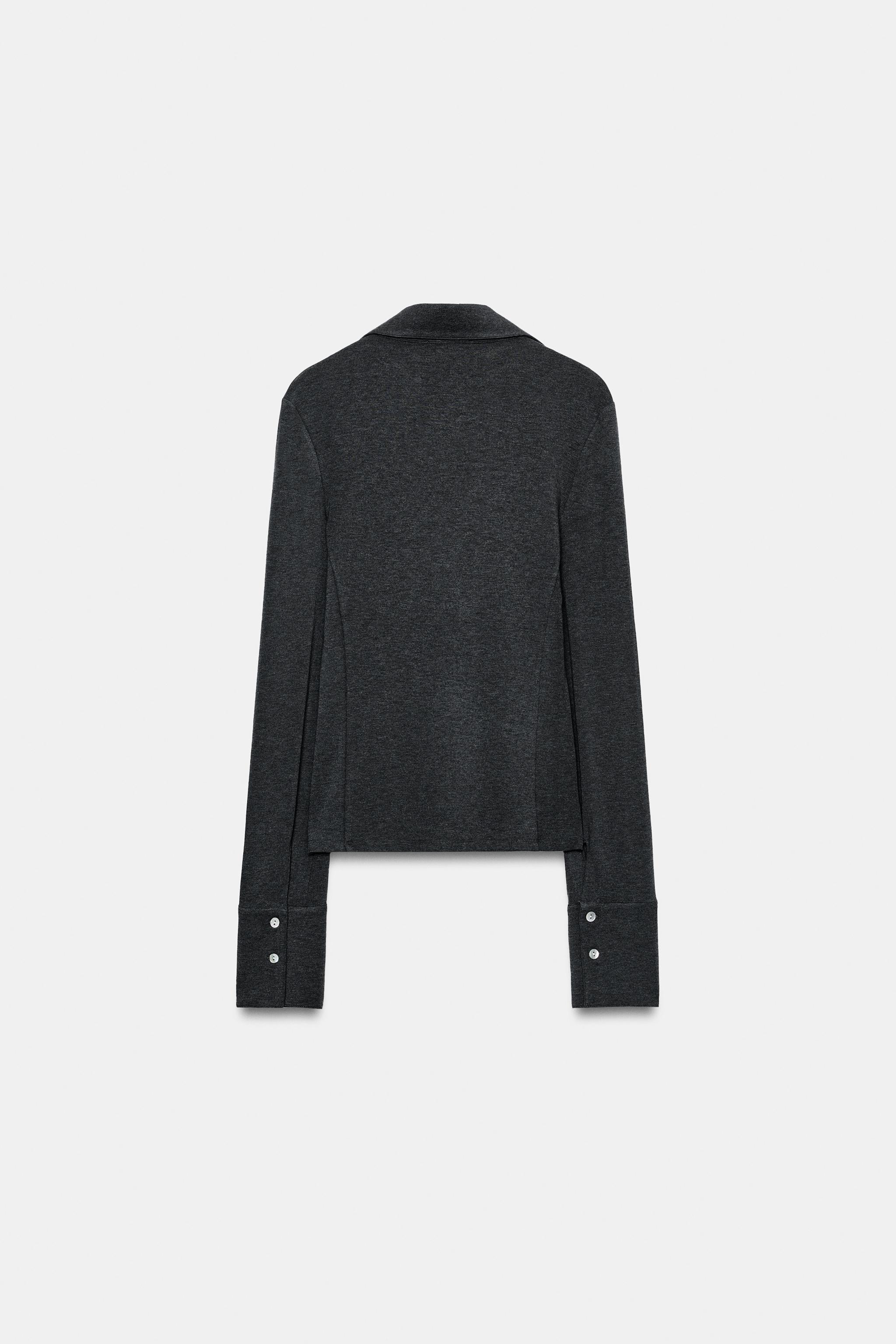 T-SHIRT COL POLO