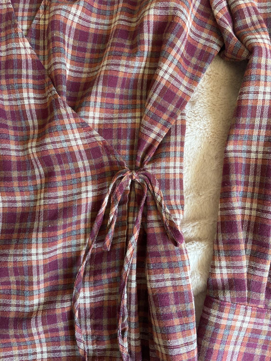 CHECK WRAP SHIRT - Image 3