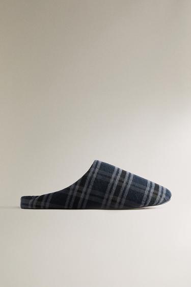 ΚΑΡΟ ΠΑΝΤΟΦΛΕΣ ΜΕ ΑΝΟΙΧΤΟ ΠΙΣΩ ΜΕΡΟΣ - Μπλε μαρέν του Zara - Εικόνα 0