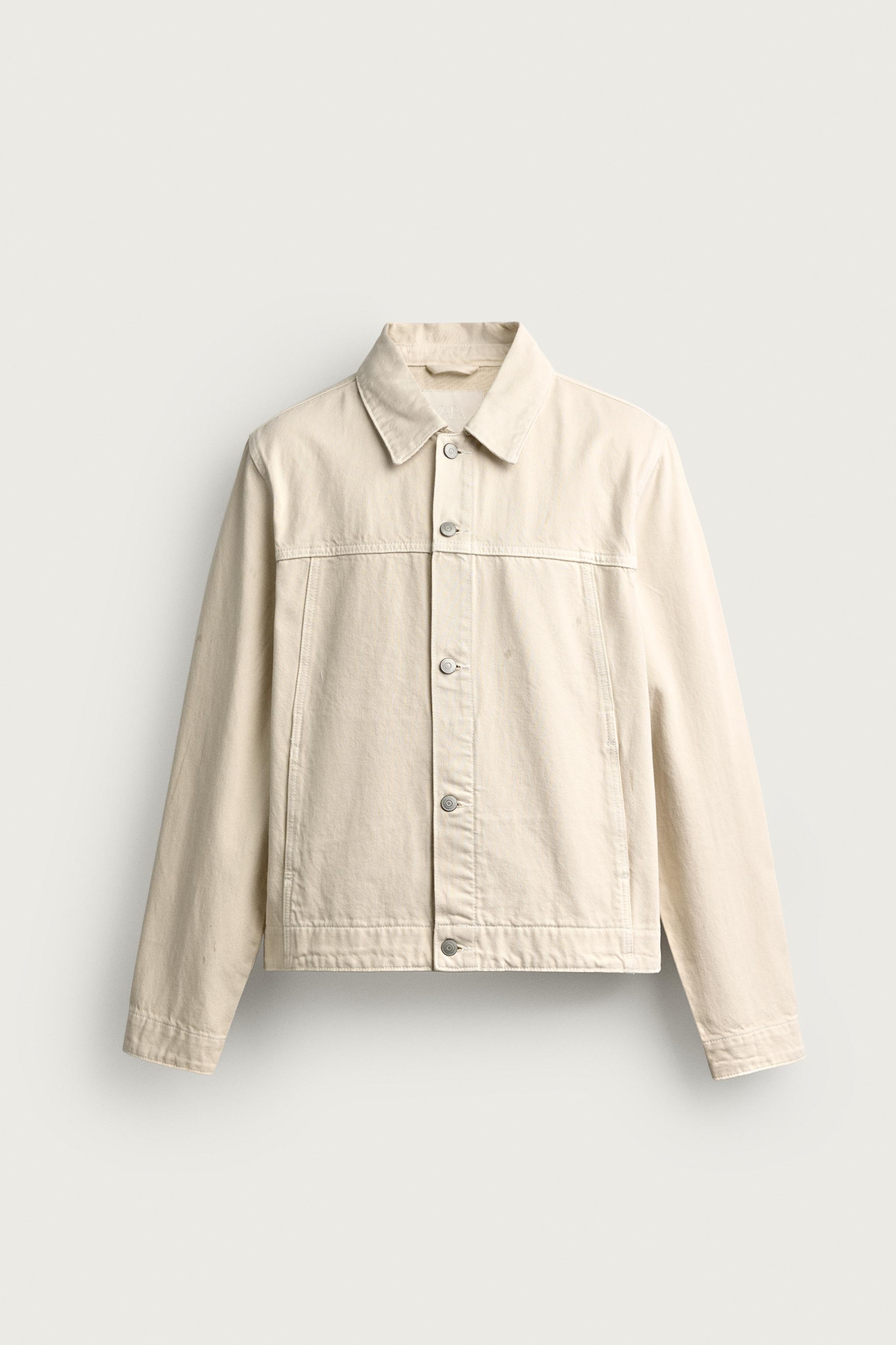 ベーシックデニムジャケット - オフホワイト | ZARA Japan / 日本