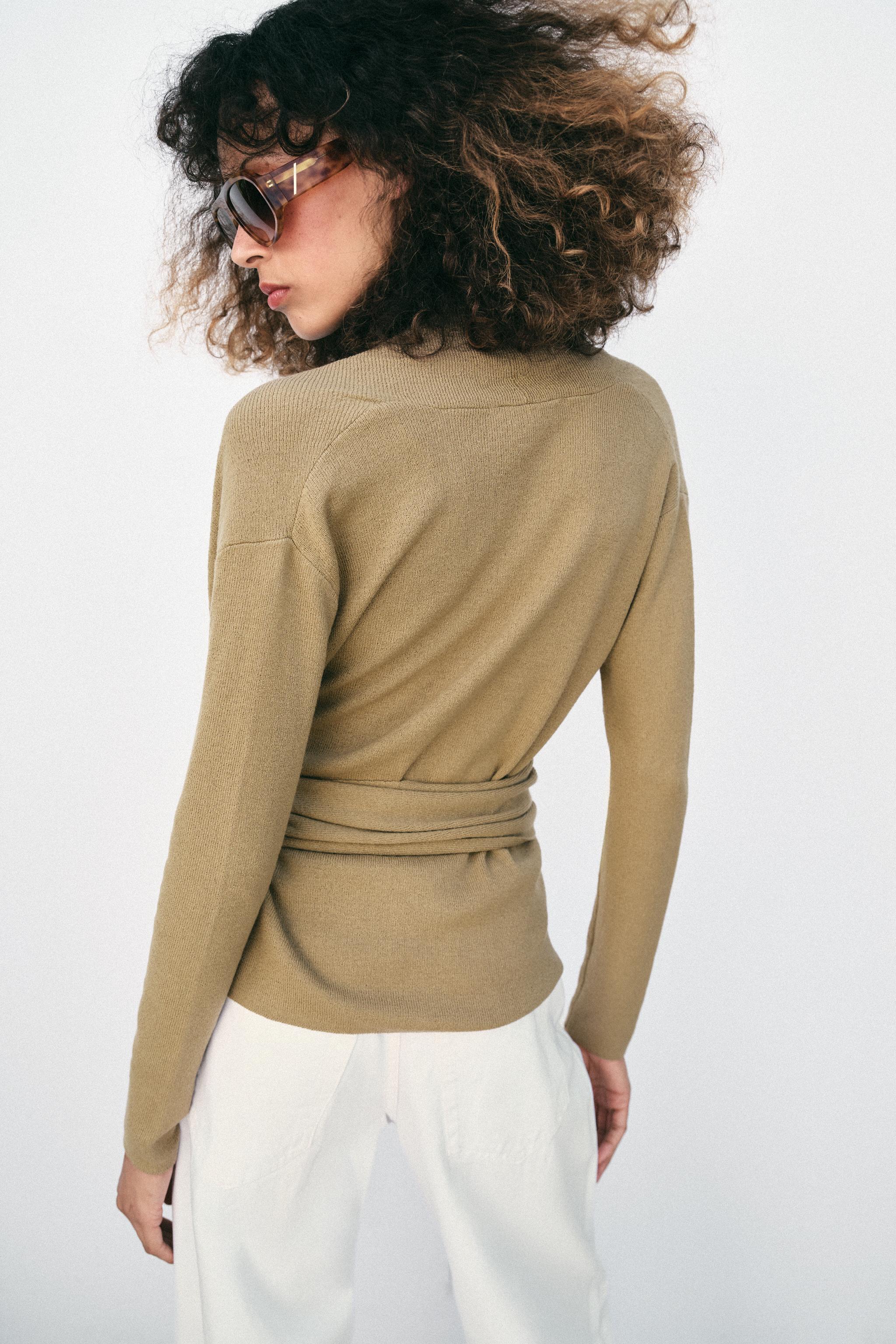 WRAP CARDIGAN