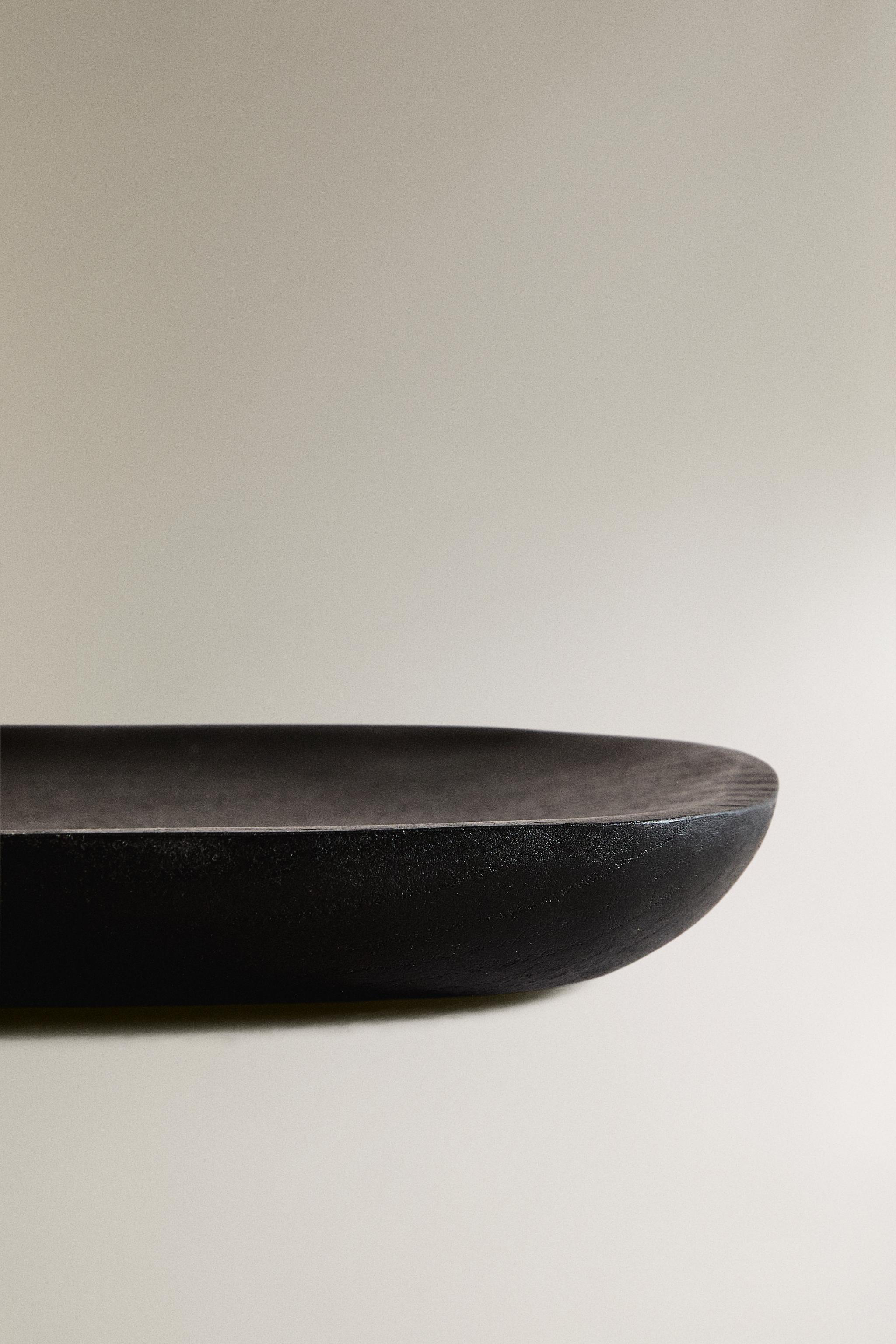 PLATEAU BOIS FONCÉ