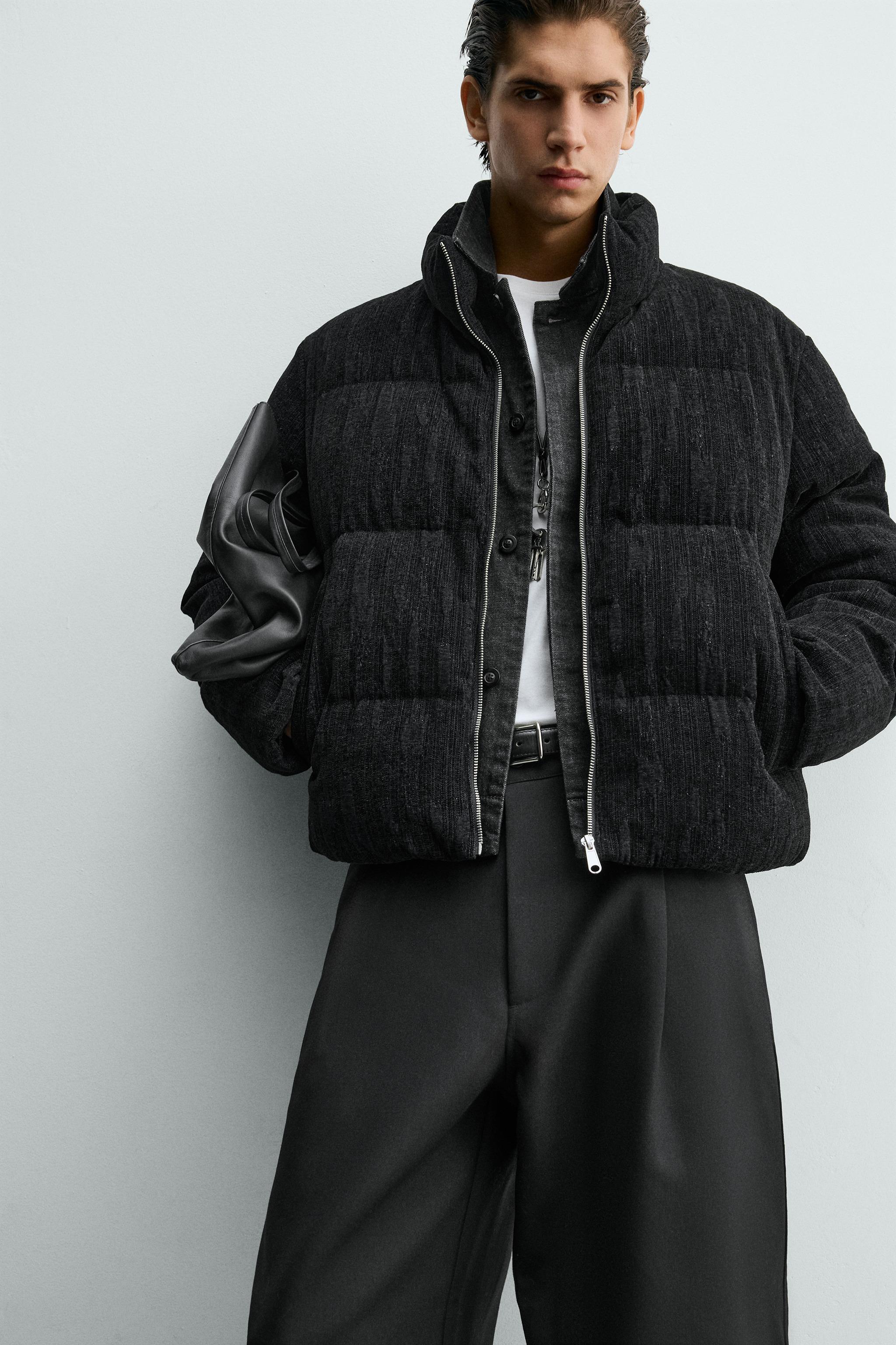 CROPPED FIT PUFFER JACKET