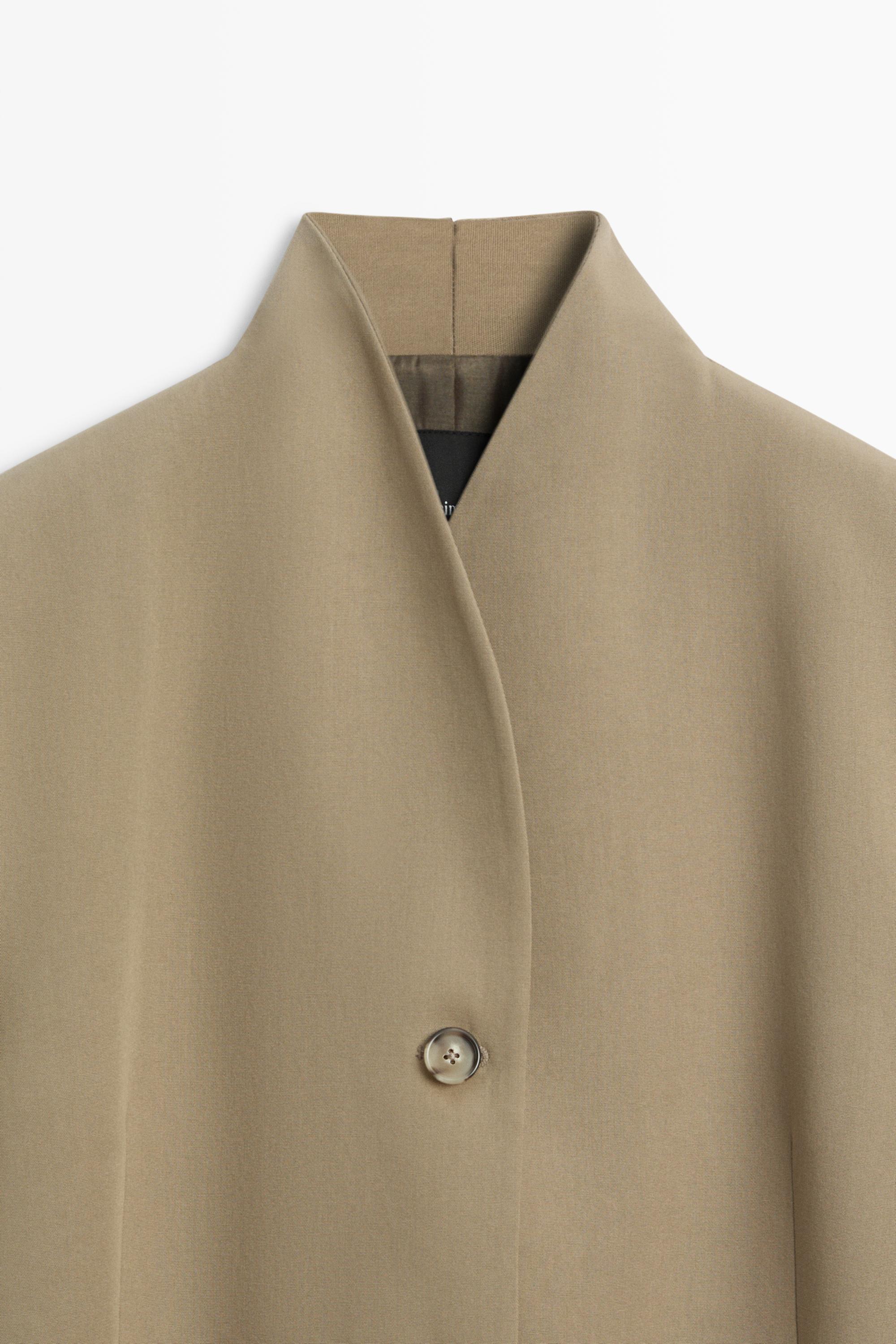 Veste col montant