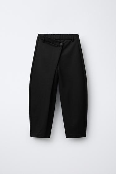 BARREL CROSSOVER TROUSERS - Black by Zara - Image 0