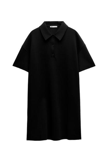 SHORT SLEEVE POLO DRESS