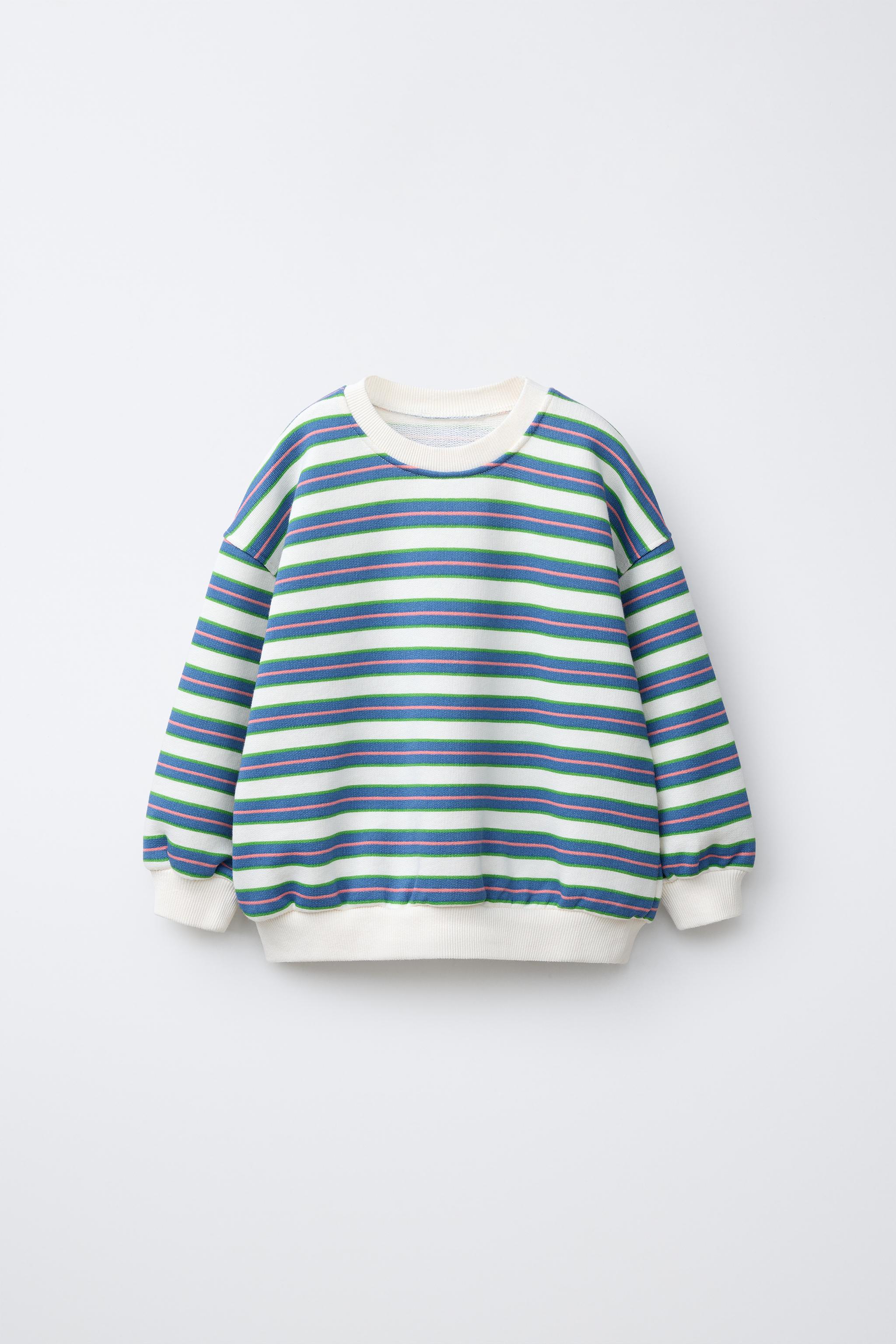 STRIPED SWEATSHIRT