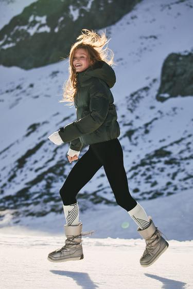 SKI COLLECTION JUMPER WITH WOOL AND CASHMERE - Ecru by Zara - Image 0