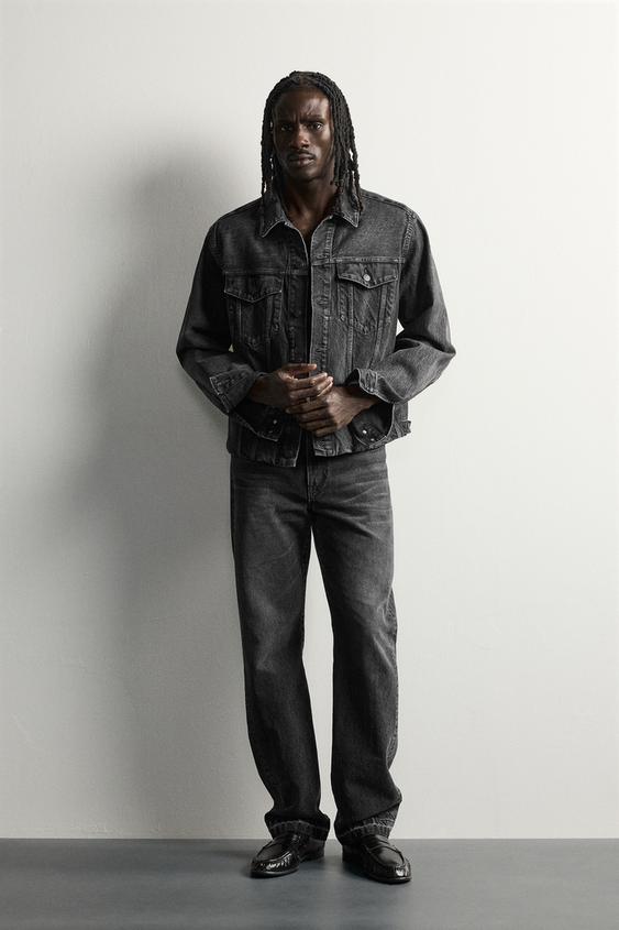 TANAKA NY TYO LTD.© STRAIGHT-LEG 2026 JEANS - Charcoal by Zara - Image 0