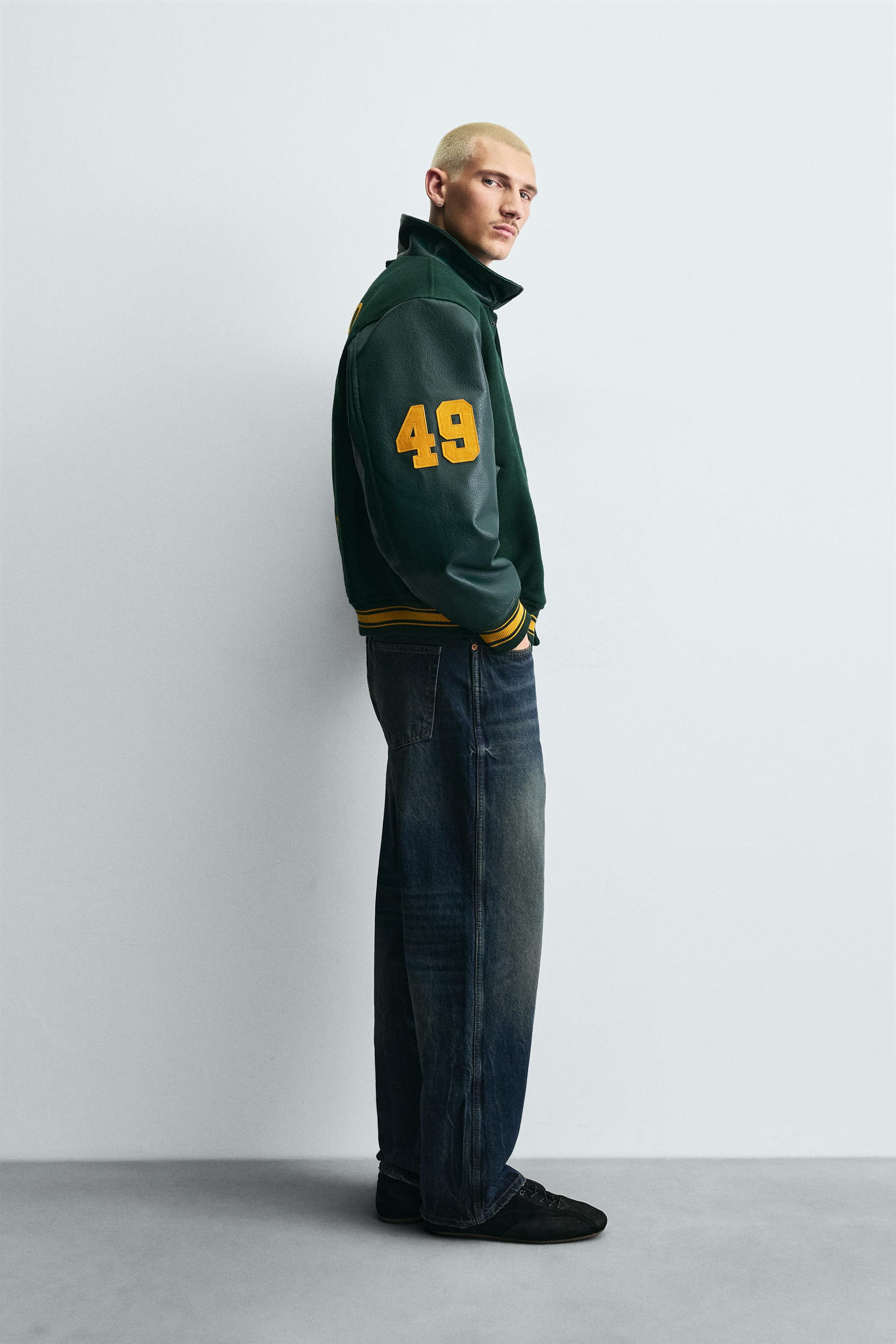 COMBINATION BOMBER JACKET