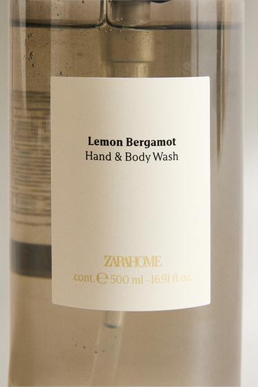 (500 ML) LEMON BERGAMOT LIQUID HAND SOAP - white by Zara - Image 3